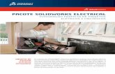 PACOTE SOLIDWORKS ELECTRICAL · avançadas de projetos elétricos intuitivas, ... biblioteca de milhares de peças e símbolos esquemáticos ... SOLIDWORKS Electrical Schematic com