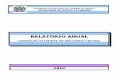 RELATÓRIO ANUAL - internet.sefaz.es.gov.brinternet.sefaz.es.gov.br/informacao/cerf/arquivos/relatorios/... · RELATÓRIO ANUAL CONSELHO ESTADUAL DE RECURSOS FISCAIS ... Consultor