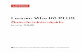 Lenovo Vibe K6 PLUS - img.soubarato.com.brimg.soubarato.com.br/manual/129712359.pdf · em sistemas operando em capacidade primária. ... smartphone no orifício da bandeja do cartão.