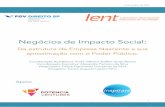 Negócios de Impacto Social - s3.amazonaws.com · vise expressamente gerar impacto social dentro de sua missão e que a solução oferecida componha a atividade principal do negócio.