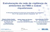 Estruturação da rede de vigilância de ambientes da FMB e ... · No Brasil, a FMB foi incluída na Lista Nacional de Doenças de Notificação ... - Curso de taxonomia de vetores
