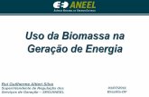 Uso da Biomassa na Geração de Energia - relop.org - Rui Altieri... · substituição por motores elétricos; Evolução Tecnológica. Estágio atual (Contrapressão, operação