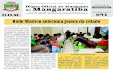 Rede Madero seleciona jovens da cidade - mangaratiba.rj.gov.br · Nomear o(a) Senhor(a) EDILAINA SHYDER FIRMINO, para exercer o Cargo de ASSESSOR ADMINISTRATIVO, Símbolo ASSII, do(a)