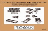 ÍNDICE - roaxx.com · classes HTG, HE e HPG (consulte suporte de produto) Limites de viscosidade : 8 a 1000 mm /s (até 2000 mm /s para partida a frio