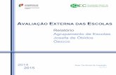 Relatório Agrupamento de Escolas Josefa de Óbidos Ó · A Lei n.º 31/2002, de 20 de dezembro, aprovou o sistema de avaliação dos estabelecimentos de educação pré-escolar e