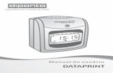 DATAPRINT - Cosmoponto Relógio de Pontocosmoponto.com.br/manuais/Manual_Dataprint.pdf · Para instalar a sirene no equipamento, siga a figura abaixo e se necessário, contrate um