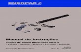 Manual de instruçõesliterature.enerpac.com/pdf/L4105_B_PT.pdf · Français (FR) Deutsch (DE) Italiano (IT) Español (ES) ... Manual de instruções Chaves de Torque ... 10. 4 Operação