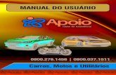 MANUAL DO USUÁRIO - motocarbrasil.orgmotocarbrasil.org/wp-content/uploads/2018/08/ManualVeiculos.pdf · MANUAL DE ASSISTÊNCIA 24 HORAS ... * Caso não seja possível resolver o