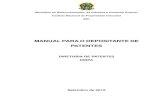 MANUAL PARA O DEPOSITANTE DE PATENTES - inpi.gov.br · A partir de 20 de outubro de 2014, o sistema ePCT-filing é o meio indicado pelo INPI para o depósito de pedidos internacionais