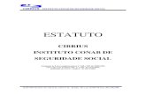 CIBRIUS INSTITUTO CONAB DE SEGURIDADE SOCIAL do Cibrius... · CAPITULO IV – DO PLANO DE CUSTEIO.....03 CAPÍTULO V – DA APLICAÇÃO DO PATRIMÔNIO ... Art. 1º - O CIBRIUS - INSTITUTO