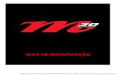 GUIA DE MANUTENÇÃO - escolaparktool.com.brescolaparktool.com.br/.../uploads/2017/07/05-Apostila-Manitou-m30.pdf · desempenhada por mecânico de bicicletas certificado. ... manutenção