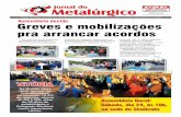 Assembleia decide Greves e mobilizações pra arrancar acordos · Órgão Informativo do Sindicato dos Metalúrgicos de São José dos Campos, Caçapava, Jacareí, Santa Branca e
