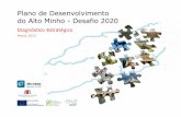 Plano de Desenvolvimento do Alto Minho - Desafio 2020 · Turismo natureza e oferta turística em espaço rural 20 Nível salarial 39 ... Plano de Desenvolvimento do Alto Minho - Desafio