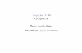 Projeção UTM · PDF fileQual a importância do estuda das projeções UTM na Engenharia? Em projetos de engenharia, é essencial que se aplique um sistema de coordenadas ortogonal;
