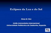 Eclipses da Lua e do Sol - sac.csic.essac.csic.es/astrosecundaria/pt/cursos/formato/materiales/ppts/... · Diâmetro do Sol 1400 000 km 440 cm = 4,4 m Distância Terra - Sol 150 000