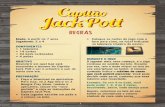 Jack Pott_regra.pdf · partida" e siga as instruções do Capitão Jack Pott. Cada jogador escolhe um peão e o coloca no bote. REGRAS Coloque as cartas de jogo com a face para cima,