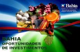 Por Que Investir na Bahia? - seagri.ba.gov.br · Implantação de parque industrial voltado para indústrias de fiação, tecelagem e confecção ... Proximidade de rodovias, portos