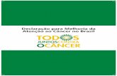 Declaração para Melhoria da Atenção ao Câncer no Brasil · Sistema Único de Saúde (SUS), garantindo ações integradas e coerentes com as três esferas do governo, quanto dê
