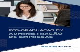 ADMINISTRAÇÃO DE EMPRESAS - conexao.com“S ADM 2019.pdf · A partir de estúdio próprio da FGV, no Rio de Janeiro, um professor-autor, de uma das Escolas de Adminis -