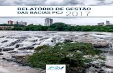 RELATÓRIO DE GESTÃO DAS BACIAS PCJ 2017 · Francisco Carlos Castro Lahóz Consórcio PCJ ... Secretaria de Saneamento e Recursos Hídricos Luis Fernando Amaral Binda Sindicato Rural