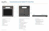 Características do Tablet PC C5m/F5msticas do Tablet PC C5m/F5m
