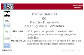 Painel Setorial do Padrão Brasileiro de Plugues e …. 3 Painel Setorial INMETRO Painel Setorial de Plugues e Tomadas INMETRO – Xerém – RJ – 11/04/2006 Painel Setorial de Plugues