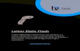 Manual Leitor Elgin Flash - Bz Tech · de códigos de barras, suportando uma variedade de tipos de códigos de barras, dispositivos de leitura e interfaces computacionais. O leitor