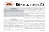 Jornal da República Série I , N.° 6 - mj.gov.tl · Estado, na medida em que se evade da prisão, insiste em resistir e desobedecer à autoridade pública, põe em perigo a independência