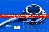 CATÉTERES VENOSOS CENTRAIS DE LONGA DURAÇÃO …repositorio.hospitaldebraga.pt/bitstream/10400.23/389/1... · Introdução 1968 – Generalizou-se a introdução de catéteres para