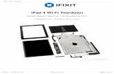 iPad 4 Wi-Fi Teardown - ifixit-guide-pdfs.s3.amazonaws.com · iPad 4 Wi-Fi Teardown Nós derrubaram o iPad 4 em 1 de Novembro de 2012. Redigido por: Brittany McCrigler ... Ele faz