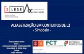 ALFABETIZAÇÃO EM CONTEXTOS DE L2 - Simpósiorepositorium.sdum.uminho.pt/bitstream/1822/47031/1/Alfabetização... · Programa Ensino de Qualidade em Português na Guiné-Bissau.