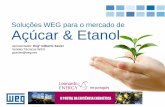 Soluções WEG para o mercado de Açúcar & Etanolleonardo-energy.org.br/wp-content/uploads/2015/07/Doc.-65-ga-ge-me... · Ponte rolante . Motores elétricos possuem rendimento muito