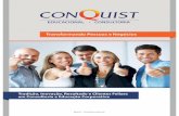 Portfólio - ConQuist | Consultoria, Cursos, Treinamentos ... · Treinamentos in Company e Palestras de Impacto Mais de 120 temas de Treinamentos, Workshops e Palestras in Company