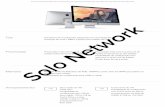 Solo Network · Slot para cabo de segurança Kensington Entrada Teclado sem fio Apple Teclado padrão com 78 (EUA) ou 79 (ISO ... inercial, esticar, girar, deslizar, deslizar com