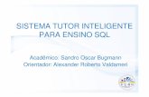 SISTEMA TUTOR INTELIGENTE PARA ENSINO SQLcampeche.inf.furb.br/tccs/2012-I/TCC2012-1-27-AP-SandroOBugmann.pdf · Implementação em Java ... Adicionar interface para contextualização