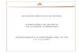 365es de oferta Belo Horizonte OK.doc) · MG CEP 30120.010 ( 31) 3226.3004 Unidade Centro II Av. dos Andradas, nº 485 ... de mudança de turma, de vista de prova, de cancelamento