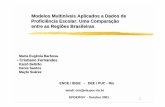 Modelos Multiníveis Aplicados a Dados de Proficiência ...epge.fgv.br/files/1059.pdf · com validade para o Brasil, as suas macro-regiões e estados.! Criado em 1988 pelo MEC, tendo