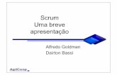 Scrum Uma breve apresentação - CCSLccsl.ime.usp.br/agilcoop/files/3-Scrum.pdf · a partir de padrões de projeto (design patterns) ... –Cada tarefa recebe um responsável na equipe