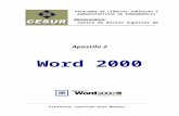 Word 2000.doc  · Web viewO Word 2000 exibe linhas onduladas vermelhas abaixo das ... Numeração. Selecione o texto ... APOSTILA TAMANHO EM KB PREÇO CorelDRAW 125 R$ 35,00 reais