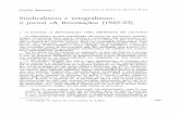 Sindicalismo e integralismo: o jornal «A Revolução» (1922-23)analisesocial.ics.ul.pt/documentos/1224069146T9tXY8cv8Kb60NO7.pdf · redacção do diário integralista A Monarquia
