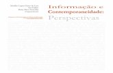 Informação e Contemporaneidade: perspectivas · Esta obra foi publicada com verba do Programa de Apoio à Pós-Graduação – PROAP, da Coordenação de Aperfeiçoamento de Pessoal