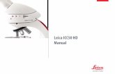 Leica ICC50 HD Manual - leica-microsystems.com ICC50... · Visualização de imagens e filmes com o controle remoto opcional 29 Abertura do menu da câmera 30 ... pela primeira vez,