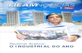 Paulonei Avelino: O INDUSTRIAL DO ANO - fieam.org.br · O SENAI atende a demanda de profissionais que atuam no setor industrial da Refinaria de Manaus/Petrobras estabelecidos no Amazonas,