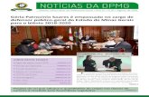 NOTÍCIAS DA DPMG - defensoria.mg.def.br · Gabinete Militar da DPMG, ten. cel. Westerson Guimarães Pinto, fez uma visita de cortesia ao comandante-geral da Polícia Militar de Minas
