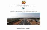 REPÚBLICA DE MOÇAMBIQUE MINISTÉRIO DAS OBRAS … · • Estrada Circular de Maputo • Proposta de Localização dos Postos de Portagem ... Inclui ruas da Vila de Marracuene e