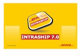 DHL EXPRESS 1 DHL IntraShip – Manual do Utilizador · PDF fileIntroduza o Nome e a Senha para aceder ao DHL IntraShip em ... Permite adicionar texto adicional à ... Embalagem/Detalhes