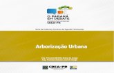Arborização Urbana - Crea-PR177.92.30.55/ws/wp-content/uploads/2016/12/arborizacao-urbana.pdf · floresta urbana é o conjunto de todas as árvores e vegetação associada que estejam