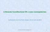 A Emenda Constitucional 95 e suas consequências. · 3.2 Evolução do número de docentes em Universidades Federais (1995/2015). Fonte: INEP/MEC (Sinopses Ensino Superior) Gil Vicente