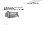 Manual de operações Transmissor Multiparâmetros … Instruções de segurança Este manual inclui informações de segurança com as designações e os formatos a seguir. 2.1 Definição