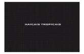 HAICAIS TROPICAIS · 2018-10-01 · Modernista de primeira hora, ... Elza Taeko Doi e Luiz Dantas; 100 haicaístas brasileiros ... como as valvas do marisco que se separam em maio